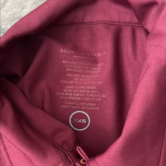 Asmar Equestrian Burgundy Polo Shirt Women’s XXS - Picture 4 of 6